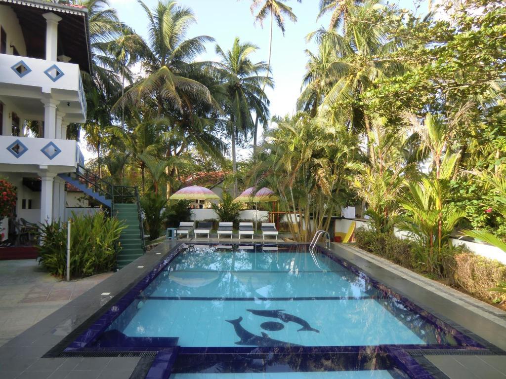 The Oasis Villa Hikkaduwa Bagian luar foto